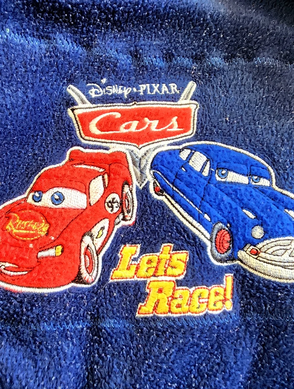 VTG Disney Cars Robe - Picture 3 of 8